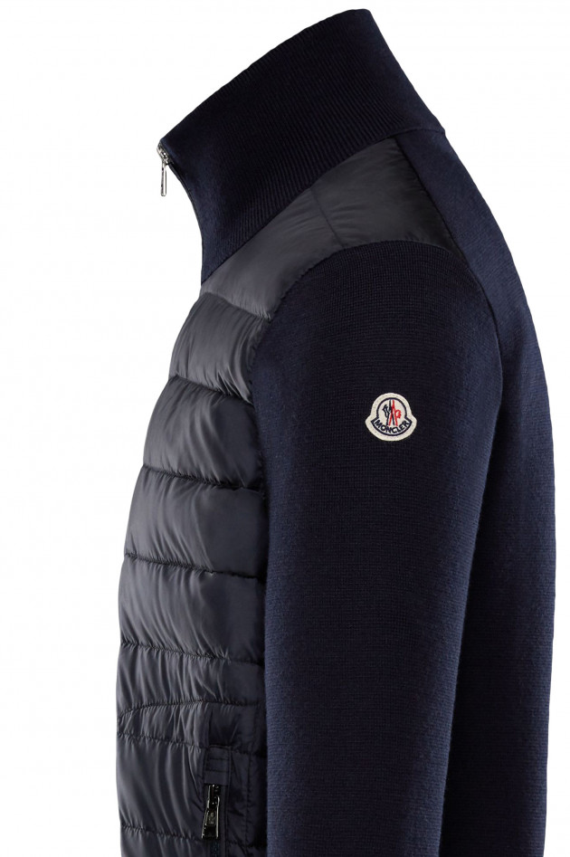 Moncler Jacke mit Dauneneinsatz in Navy
