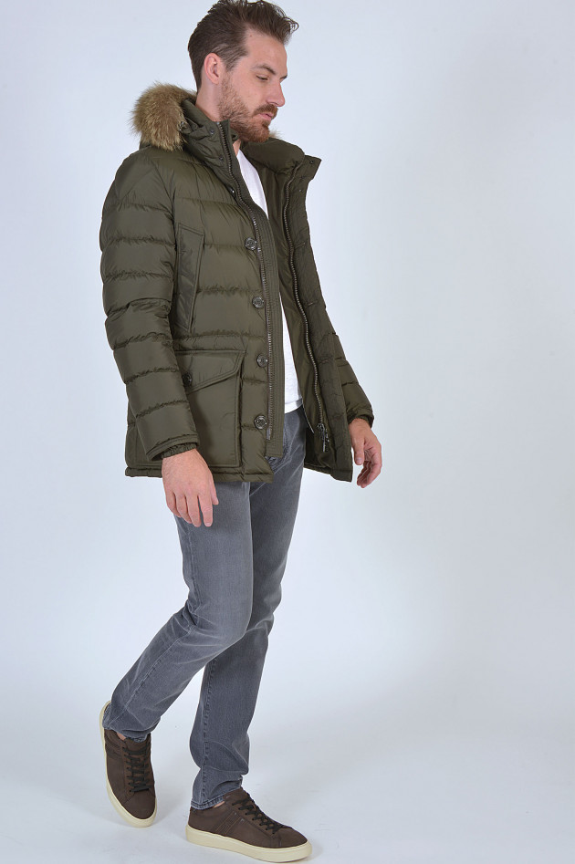 Moncler Parka CLUNY in Oliv