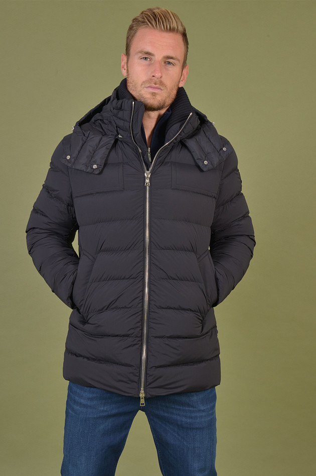 Moncler Daunenkurzmantel MATHIEU in Navy