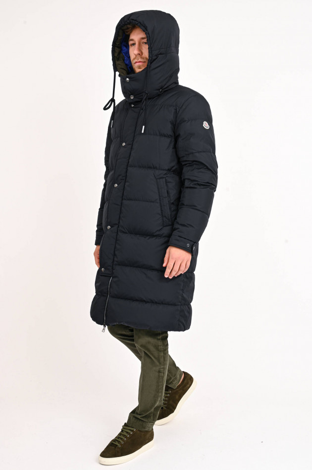 Moncler Daunenstepp-Wendemantel HAREL in Navy/Oliv