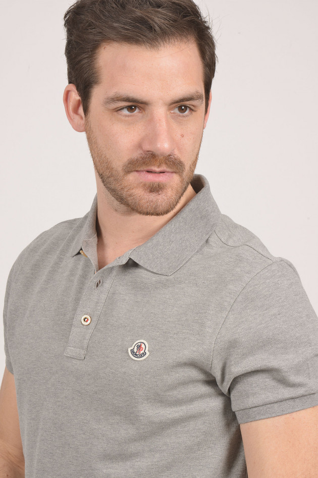 Moncler Poloshirt in Grau