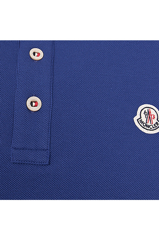 Moncler Poloshirt in Royalblau