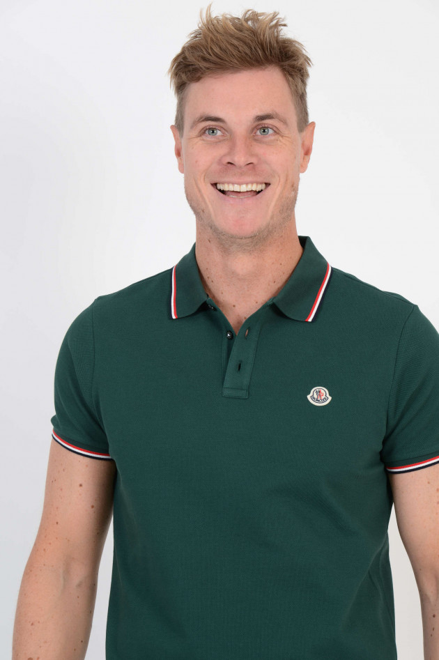 Moncler Poloshirt in Grün