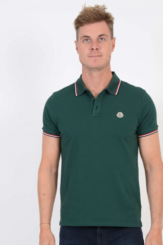 Moncler Poloshirt in Grün