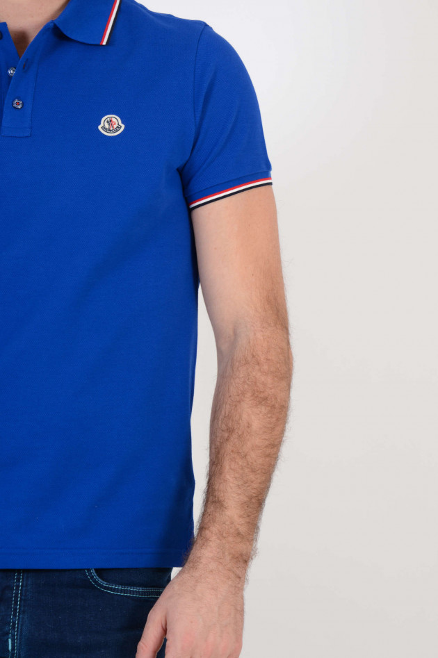 Moncler Poloshirt in Blau