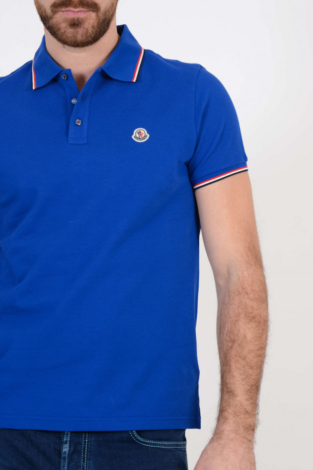 Moncler Poloshirt in Blau