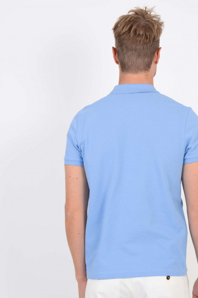 Moncler Poloshirt in Hellblau