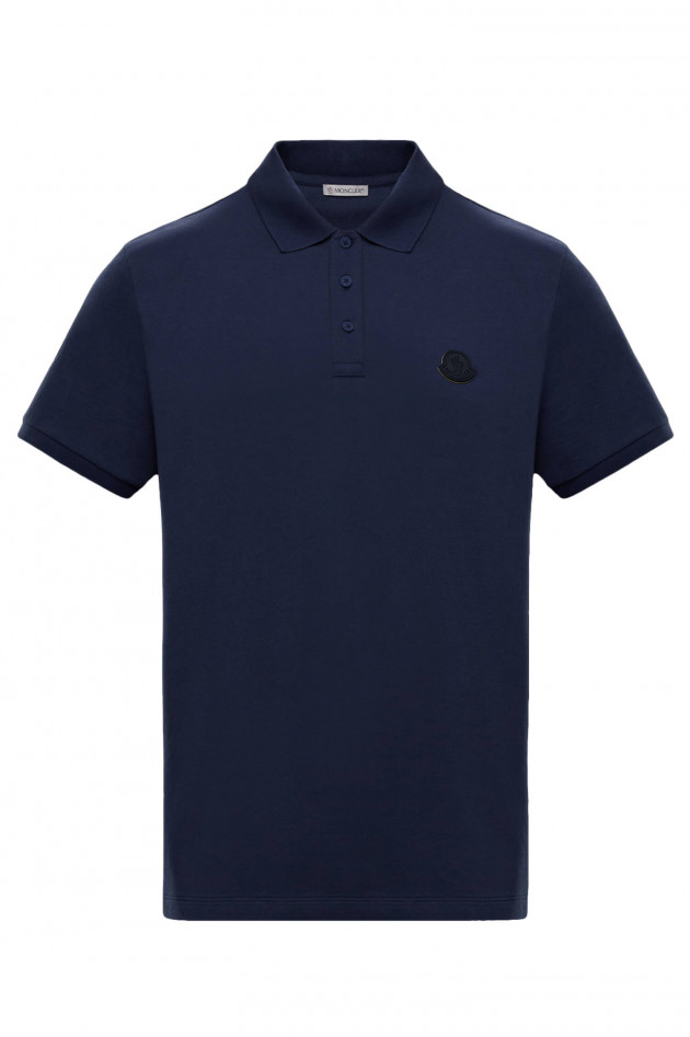 Moncler Poloshirt MANICA CORTA in Navy