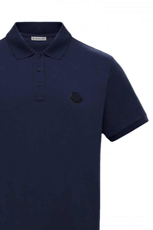 Moncler Poloshirt MANICA CORTA in Navy