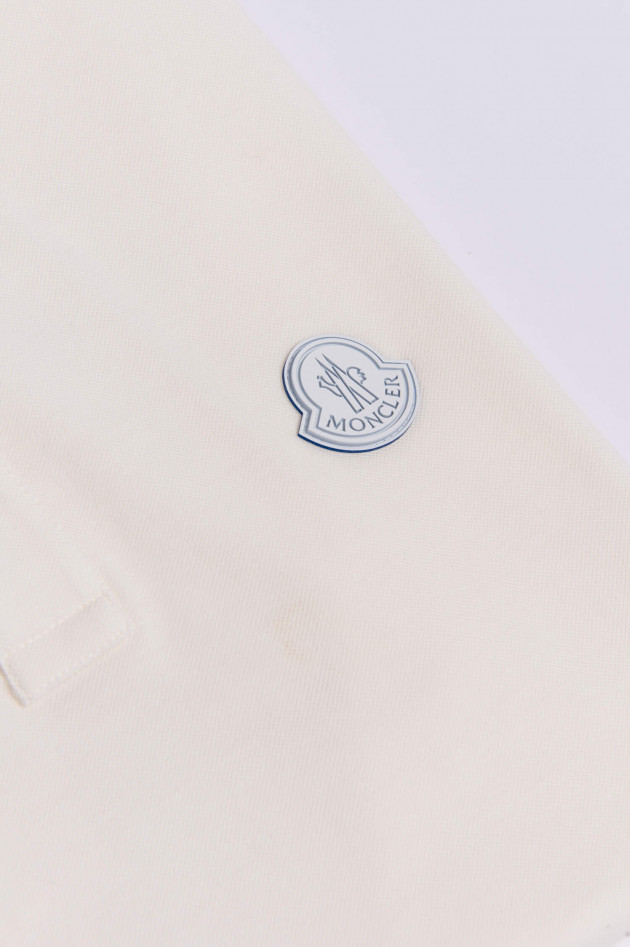 Moncler Poloshirt MANICA CORTA in Natur