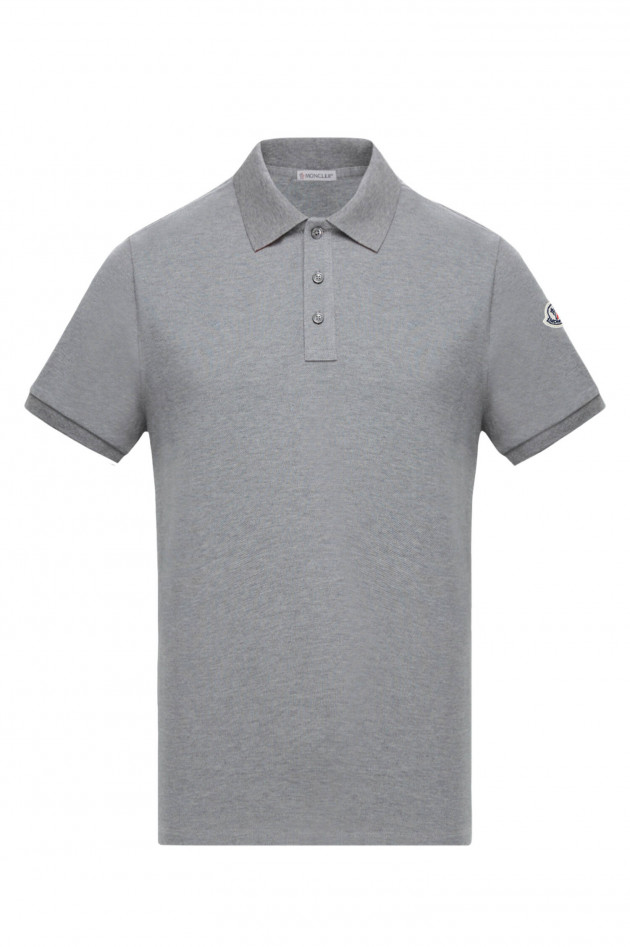 Moncler Poloshirt MAGLIA in Grau