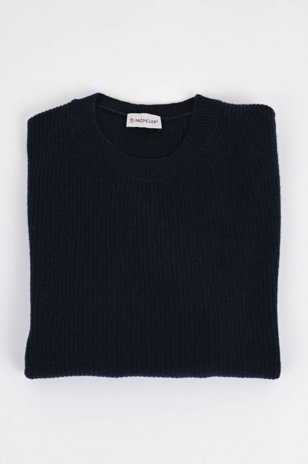 Moncler Wollmix Pullover in Navy