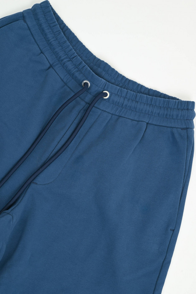 Moncler Shorts mit Denim-detail in Dunkelblau