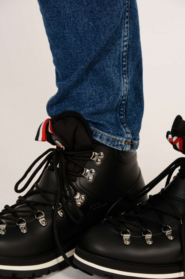 Moncler Boots in Schwarz