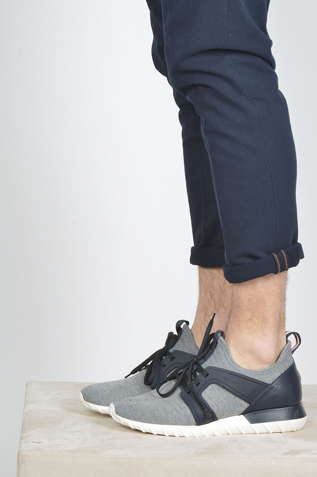 Moncler Sneakers in Grau/Navy