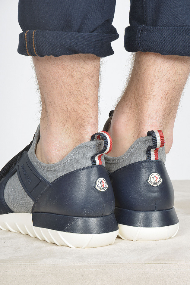 Moncler Sneakers in Grau/Navy