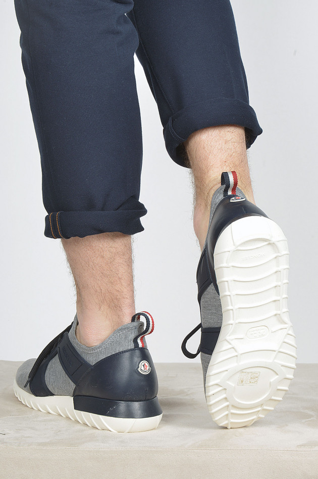 Moncler Sneakers in Grau/Navy