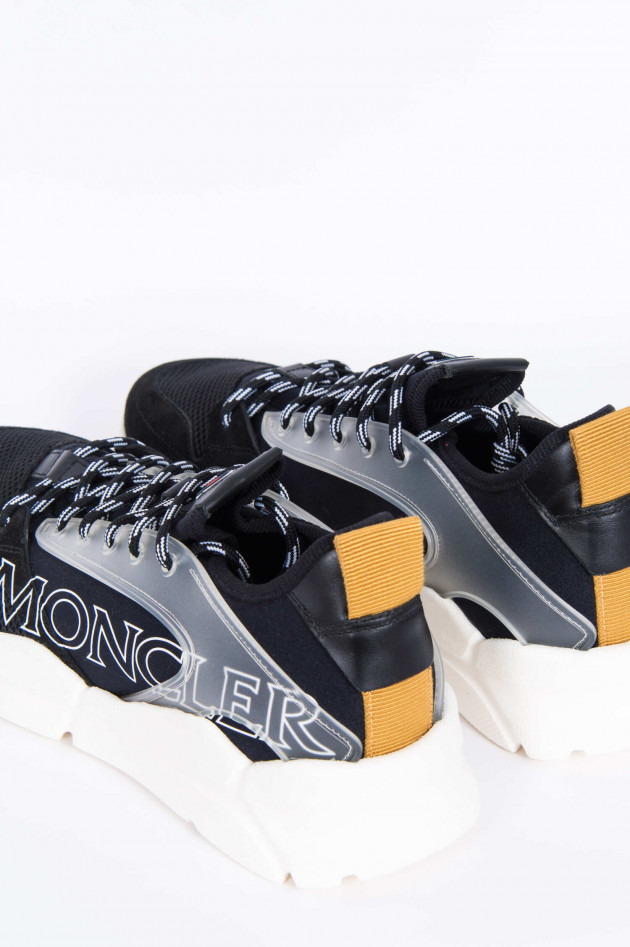 Moncler Sneaker ANAKIN mit Schriftzug in Schwarz