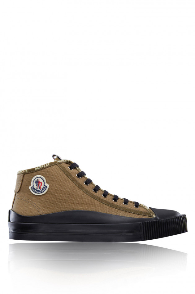 Moncler High-Top-Sneaker LISSEX in Oliv