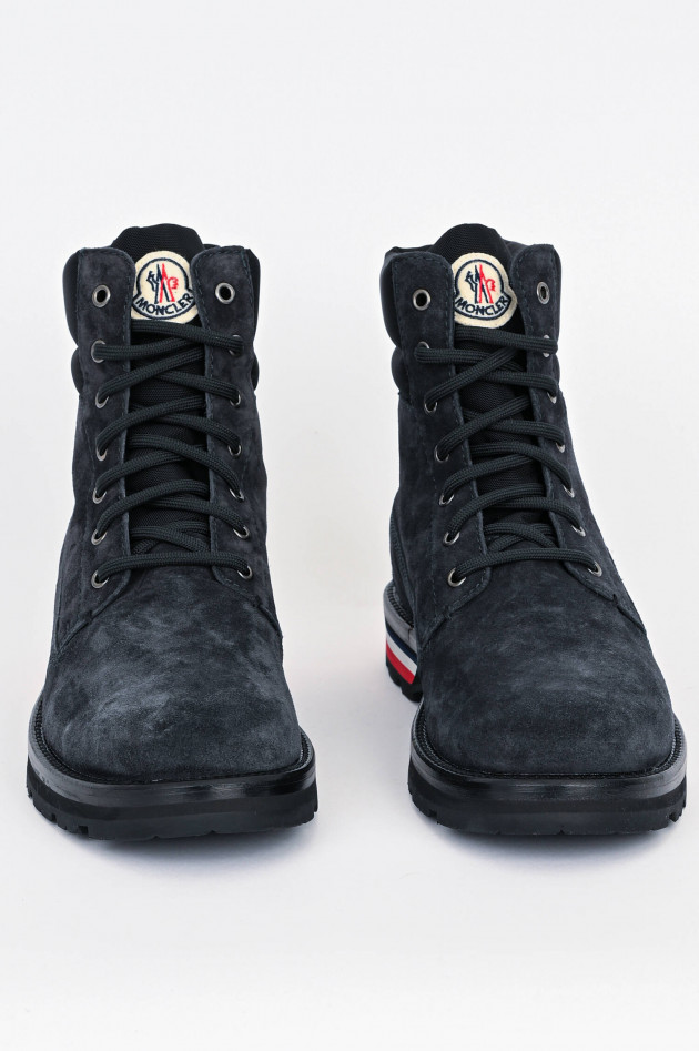 Moncler Schnürstiefelette VANCOUVER in Blauschwarz