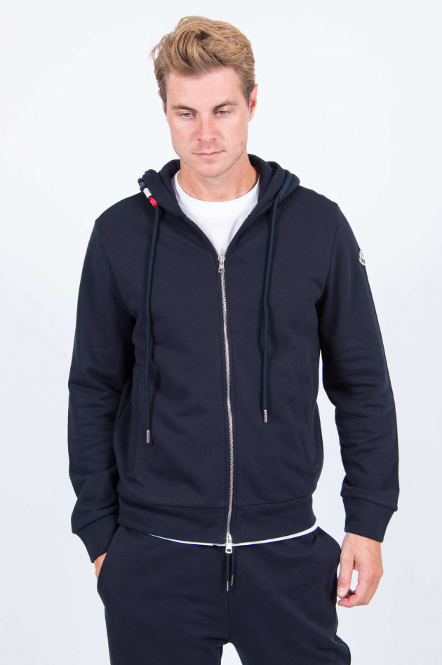 Moncler Sweatjacke in Navy