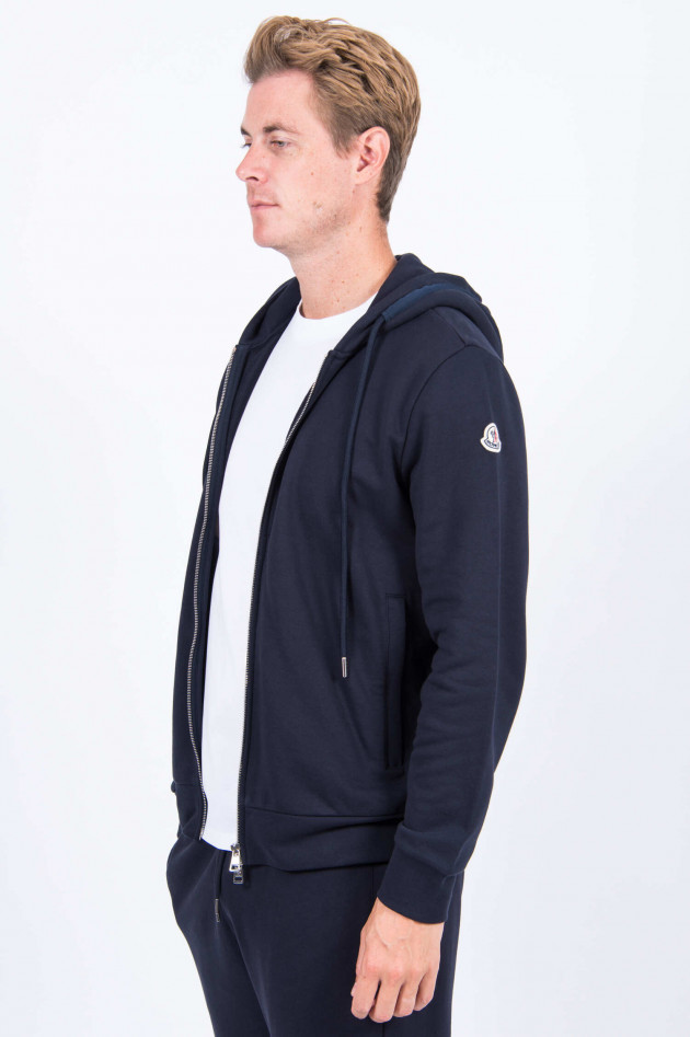 Moncler Sweatjacke in Navy