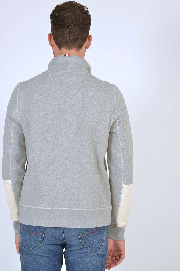 Moncler Sweater mit Rundkragen in Grau
