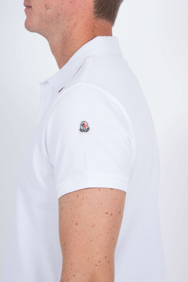 Moncler Poloshirt in Weiß