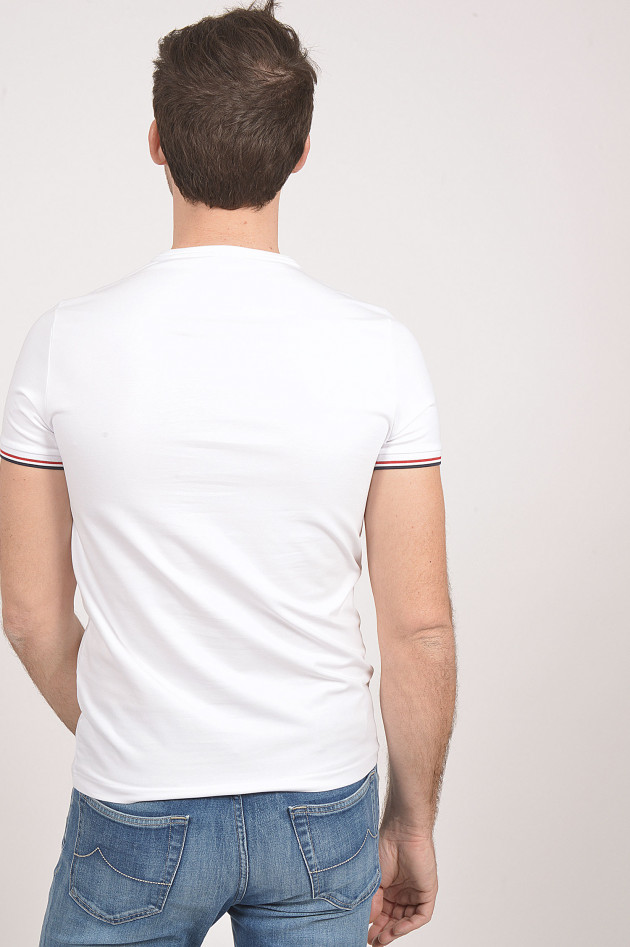 Moncler T-Shirt in Weiß