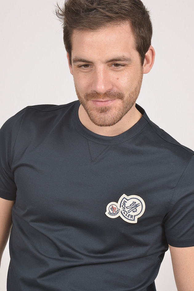 Moncler T-Shirt in Navy