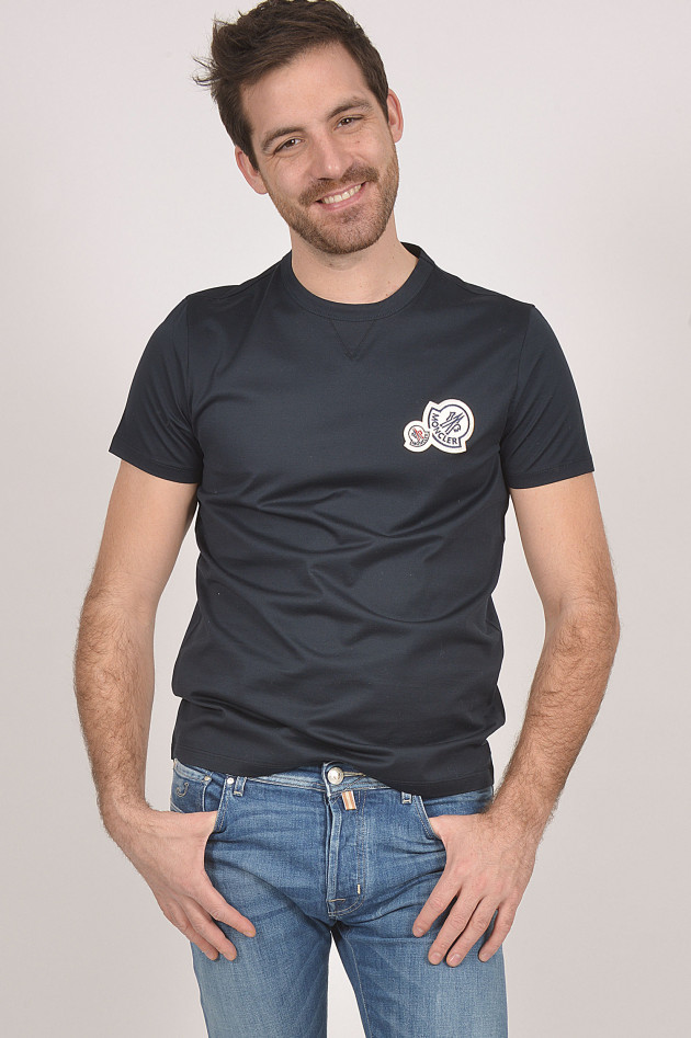 Moncler T-Shirt in Navy