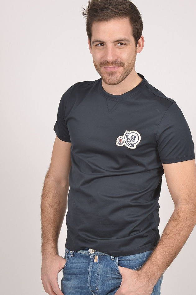 Moncler T-Shirt in Navy