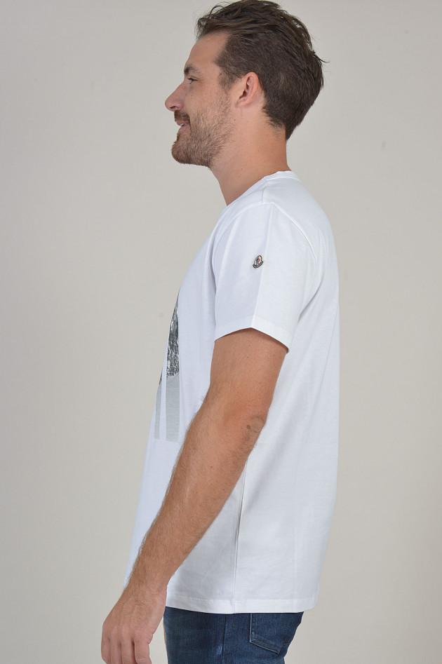 Moncler T-Shirt in Weiß