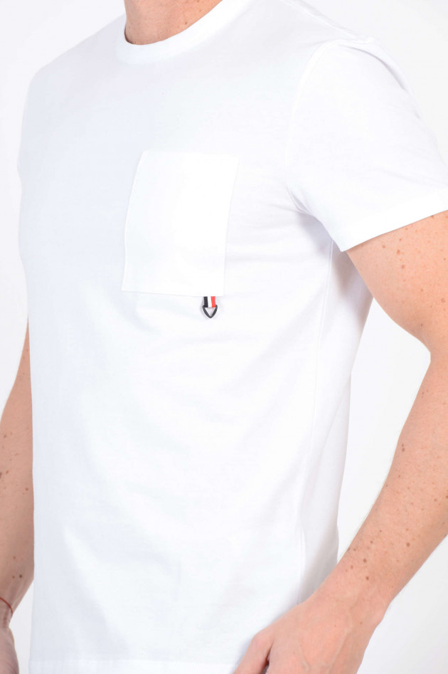 Moncler T-Shirt in Weiß