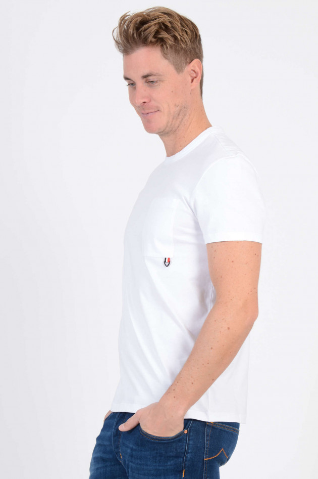 Moncler T-Shirt in Weiß