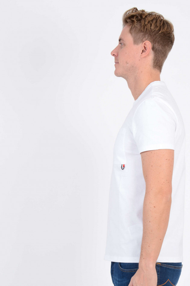 Moncler T-Shirt in Weiß