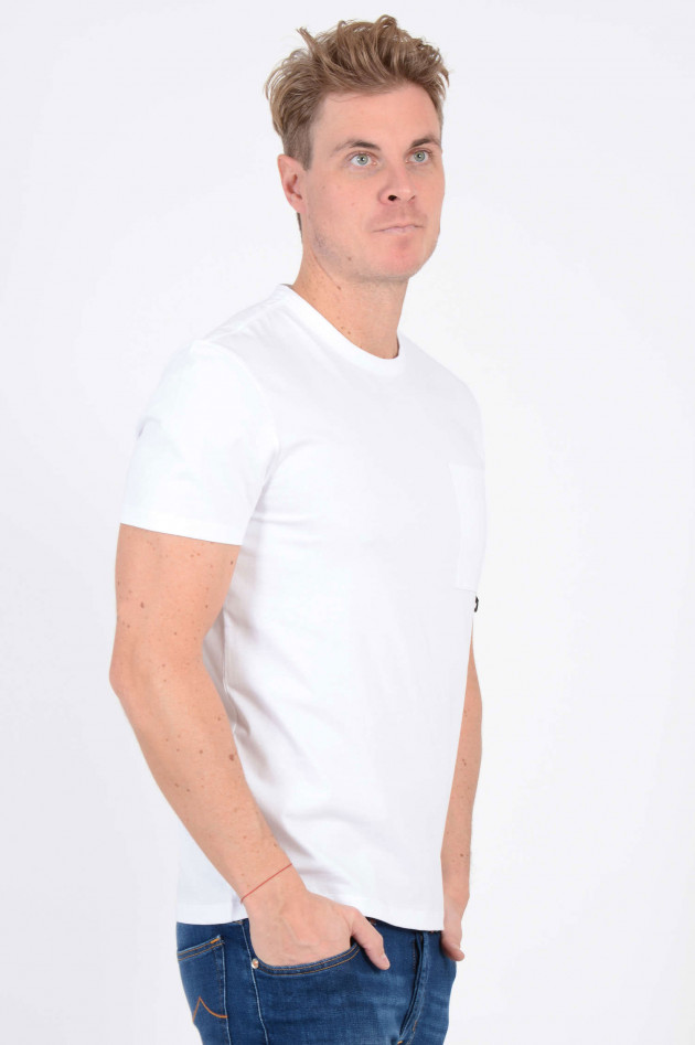 Moncler T-Shirt in Weiß