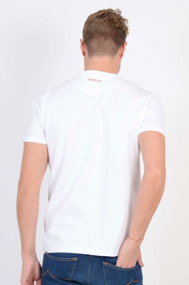 Moncler T-Shirt in Weiß