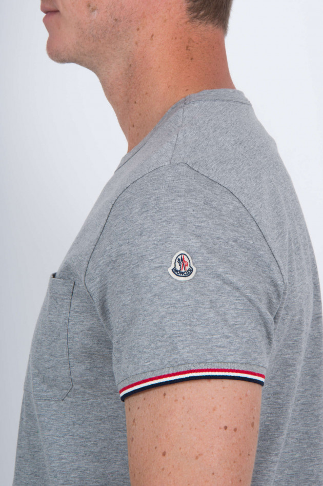 Moncler T-Shirt in Grau