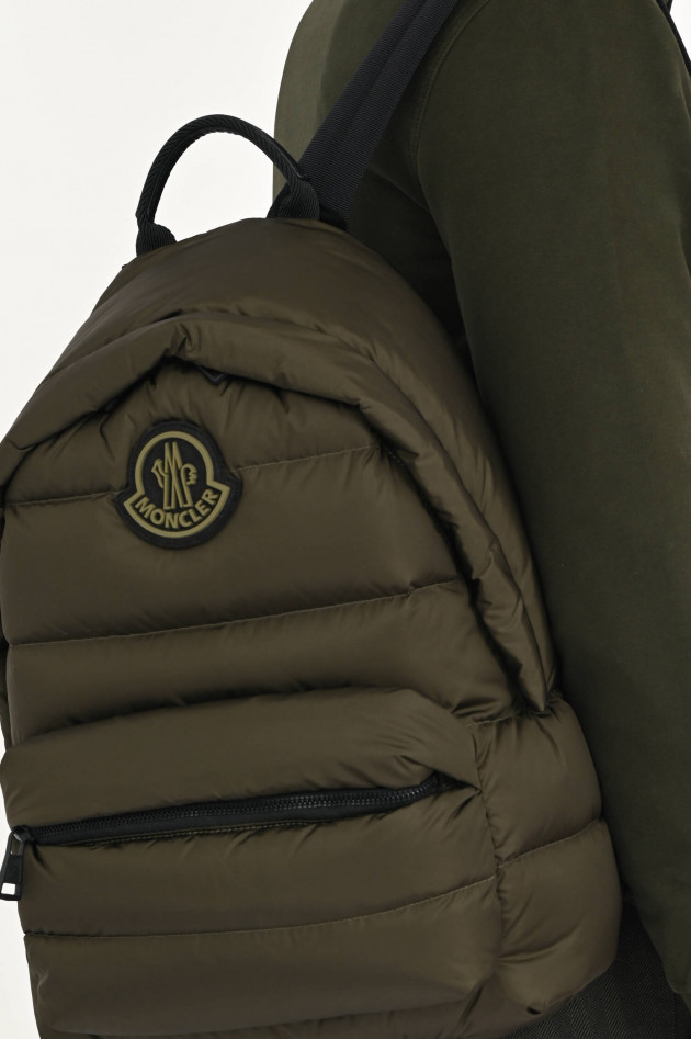 Moncler Rucksack LEGERE in Oliv