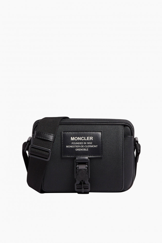 Moncler Cross Body Bag NAKOA in Schwarz