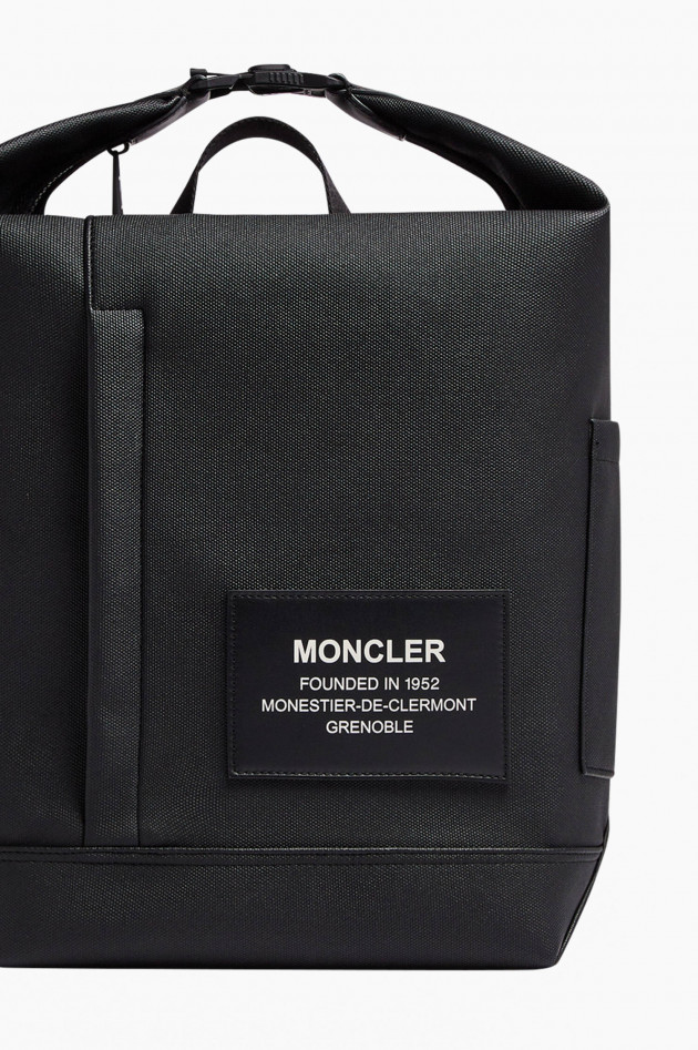 Moncler Rucksack NAKOA in Schwarz