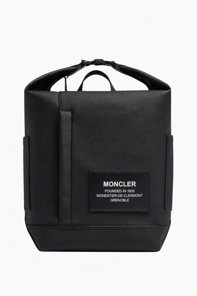 Moncler Rucksack NAKOA in Schwarz