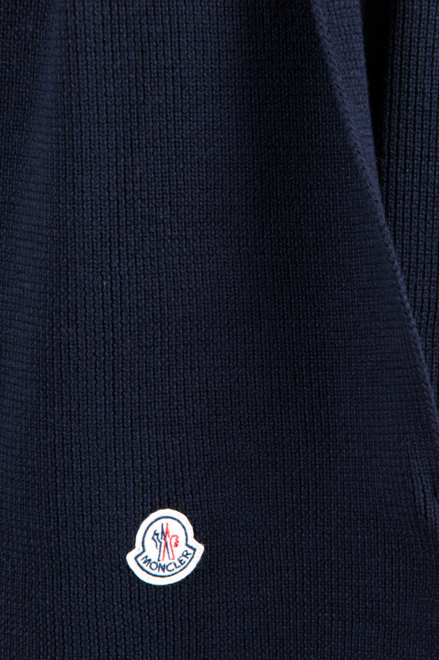 Moncler Strickschal in Navy