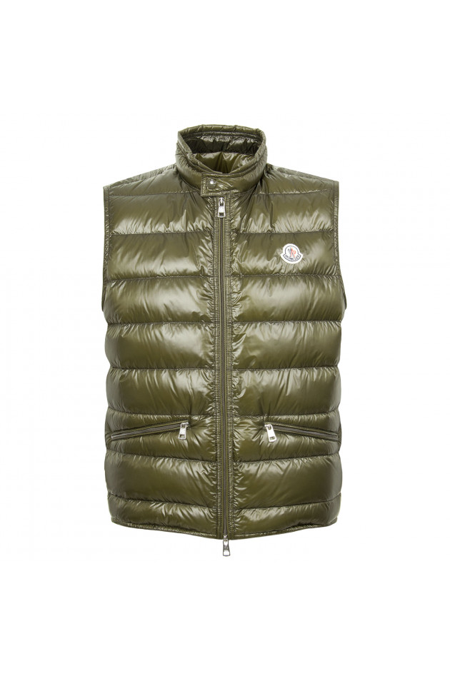 Moncler Leichtdaunengilet GUI in Oliv