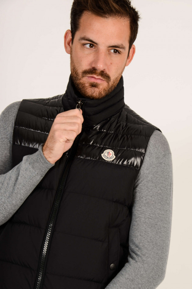 Moncler Gilet DENEB in Schwarz