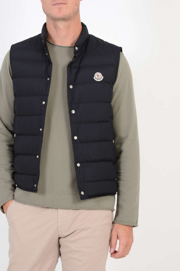 Moncler Gilet FEBE in Schwarz