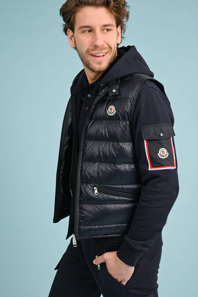 Moncler Daunengilet GUI in Midnight