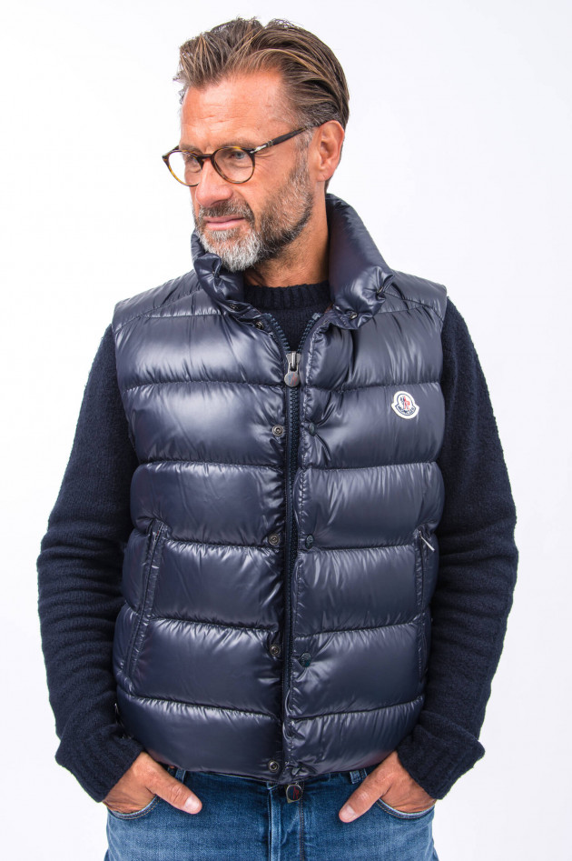 Moncler Daunengilet TIB in Navy