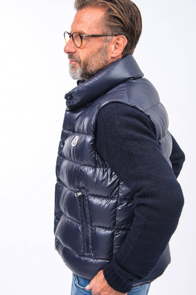 Moncler Daunengilet TIB in Navy